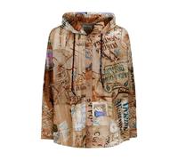 Vivienne Westwood - Chemise à capuche côtelée avec '2004 Print' - Homme - Vestes - Multicolore - Taille: M