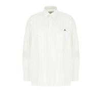 Vivienne Westwood - Chemise à rayures - Homme - Chemises - Blanc - Taille: L