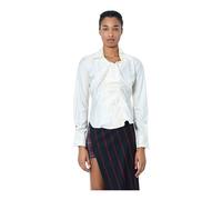 Vivienne Westwood - Drunken Shirt - Femme - Blouses et Chemises - Beige - Taille: 42 FR