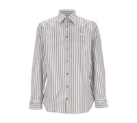 Vivienne Westwood - Chemise en coton rayée - Homme - Chemises - Gris - Taille: XL