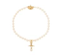 Vivienne Westwood - Choker avec charme - Femme - Accessoires - Jaune - Taille: ONE Size