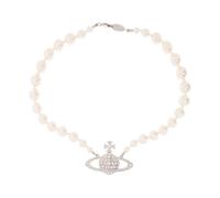 Vivienne Westwood - Collier de perles - Femme - Accessoires - Gris - Taille: M