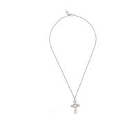 Vivienne Westwood - Collier pendentif Olympia - Femme - Accessoires - Blanc - Taille: ONE Size