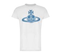 Vivienne Westwood - Cotton Orb T-Shirt - Homme - Tops - Blanc - Taille: M