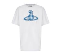 Vivienne Westwood - Cotton Orb T-Shirt - Homme - Tops - Blanc - Taille: S