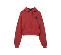 Vivienne Westwood - Cropped Box Sweat à capuche - Femme - Sweatshirts et sweats à capuche - Rouge - Taille: 36 FR