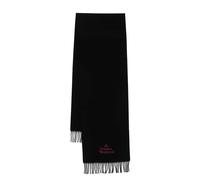 Vivienne Westwood - Écharpe à logo brodé - Femme - Accessoires - Noir - Taille: ONE Size