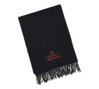 Vivienne Westwood - Écharpe à logo brodé - Femme - Accessoires - Noir - Taille: ONE Size