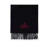Vivienne Westwood - Écharpe à logo brodé - Femme - Accessoires - Noir - Taille: ONE Size