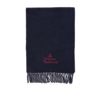 Vivienne Westwood - Écharpe Brodé - unisex - Accessoires - Bleu - Taille: ONE Size