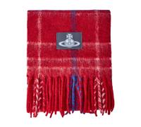 Vivienne Westwood - Écharpe en laine à carreaux - unisex - Accessoires - Rouge - Taille: ONE Size