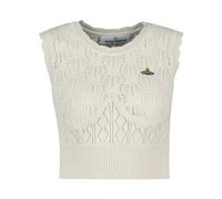 Vivienne Westwood - Ella T-Shirt - Femme - Pulls - Blanc - Taille: 38 FR