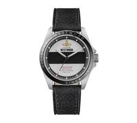 Vivienne Westwood, Femme, Accessoires, Noir, Taille: ONE Size Montre à Quartz Blackwall Bracelet en Cuir Noir