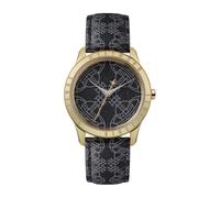 Vivienne Westwood, Femme, Accessoires, Noir, Taille: ONE Size Montre Quartz Noire avec Logo en Acier Inoxydable