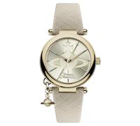Vivienne Westwood Femme Analogique Quartz Montre Bracelet en Cuir VV006GDCM