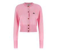 Vivienne Westwood, Femme, Pulls, Rose, Taille: 38 FR Bea Cropped Cardi