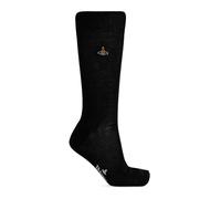Vivienne Westwood, Femme, Sous-vêtements, Noir, Taille: M Uni Colour Plain Socks