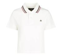 Vivienne Westwood, Femme, Tops, Blanc, Taille: 40 FR Mini Polo Classique