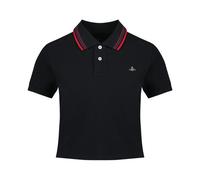 Vivienne Westwood, Femme, Tops, Noir, Taille: 40 FR Mini Classic Polo