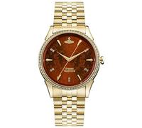 Vivienne Westwood Femmes Analogique Quartz Montre avec Bracelet en Acier Inoxydable VV208RDGD