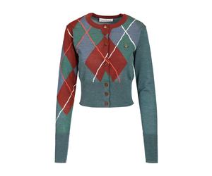 Vivienne Westwood - Gilet Argyle - Femme - Pulls - Multicolore - Taille: 40 FR