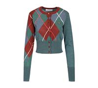 Vivienne Westwood - Gilet Court Argyle - Femme - Pulls - Multicolore - Taille: 42 FR