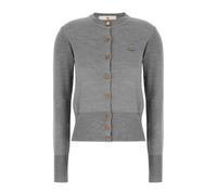 Vivienne Westwood - Gilet Bea - Femme - Pulls - Gris - Taille: 36 FR