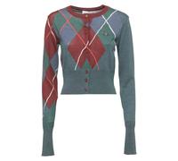 Vivienne Westwood - Gilet Court Argyle - Femme - Pulls - Multicolore - Taille: 38 FR