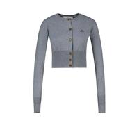 Vivienne Westwood - Gilet court Bea - Femme - Pulls - Gris - Taille: 42 FR