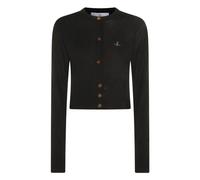 Vivienne Westwood - Gilet court Bea - Femme - Pulls - Noir - Taille: 38 FR
