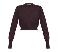 Vivienne Westwood - Gilet court Bea - Femme - Pulls - Violet - Taille: 40 FR