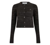 Vivienne Westwood - Gilet Court Tricoté - Femme - Pulls - Brun - Taille: 36 FR