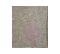 Vivienne Westwood - Graffiti Orb Scarf - Femme - Accessoires - Beige - Taille: ONE Size