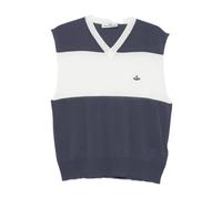 Vivienne Westwood - Hauts sans manches à rayures col en V - Homme - Pulls - Multicolore - Taille: M
