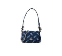 Vivienne Westwood - Hazel Shoulder Bag - Femme - Sacs - Bleu - Taille: ONE Size