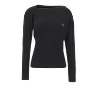 Vivienne Westwood - LS Hebo Top - Femme - Tops - Noir - Taille: 38 FR