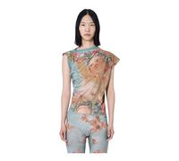 Vivienne Westwood - Hebo Top - Femme - Tops - Bleu - Taille: 40 FR