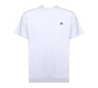 Vivienne Westwood, Homme, Tops, Blanc, Taille: L Orb T-Shirt