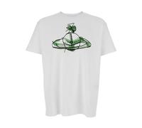 Vivienne Westwood, Homme, Tops, Blanc, Taille: M Drawn Orb T-Shirt