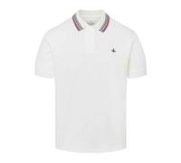 Vivienne Westwood, Homme, Tops, Blanc, Taille: XL Polo Classique