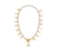 Vivienne Westwood - Leanne Necklace - Femme - Accessoires - Blanc - Taille: ONE Size