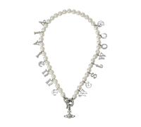 Vivienne Westwood - Leanne Necklace - Femme - Accessoires - Gris - Taille: ONE Size