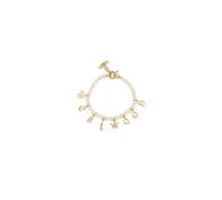 Vivienne Westwood - Leanne Twin Bracelet - Femme - Accessoires - Blanc - Taille: ONE Size