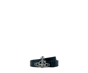 Vivienne Westwood - Line Orb Buckle Belt - Homme - Accessoires - Noir - Taille: M