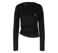 Vivienne Westwood - LS Hebo Top - Femme - Tops - Noir - Taille: 36 FR