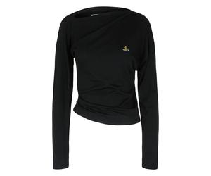Vivienne Westwood - LS Hebo Top - Femme - Tops - Noir - Taille: 40 FR