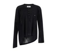 Vivienne Westwood - LS Rib Top - Homme - Tops - Noir - Taille: M
