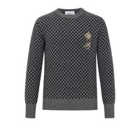 Vivienne Westwood - Maille col rond - Femme - Pulls - Gris - Taille: 44 FR