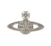 Vivienne Westwood - Mini Bas Relief Clutch Pin - Femme - Accessoires - Gris - Taille: ONE Size
