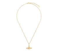 Vivienne Westwood - Mini Bas Relief Orb Collier - Femme - Accessoires - Jaune - Taille: ONE Size